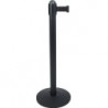 Poteau d'accueil à corde rétractable NOIR SECURIT Poteaux d'accueil / Tapis