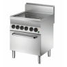 Fourneau vitro 4 zones + four GN1/1 BARTSCHER Série 650 SNACK