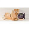 Ardoise de table "plate" socle bois SECURIT Salle