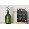 Ardoise de table "mémo" socle bois SECURIT Salle