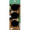 Mini ardoises de table "plate" socle bois SECURIT Salle