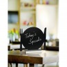 Ardoise de table "PLATE" socle alu SECURIT Salle