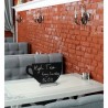 Ardoise de table "CUP" socle alu SECURIT Salle