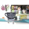 Ardoise de table "CUP" socle alu SECURIT Salle