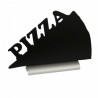 Ardoise de table "PIZZA" socle alu SECURIT Ardoises de table "ALU"