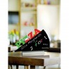 Ardoise de table "PIZZA" socle alu SECURIT Ardoises de table "ALU"