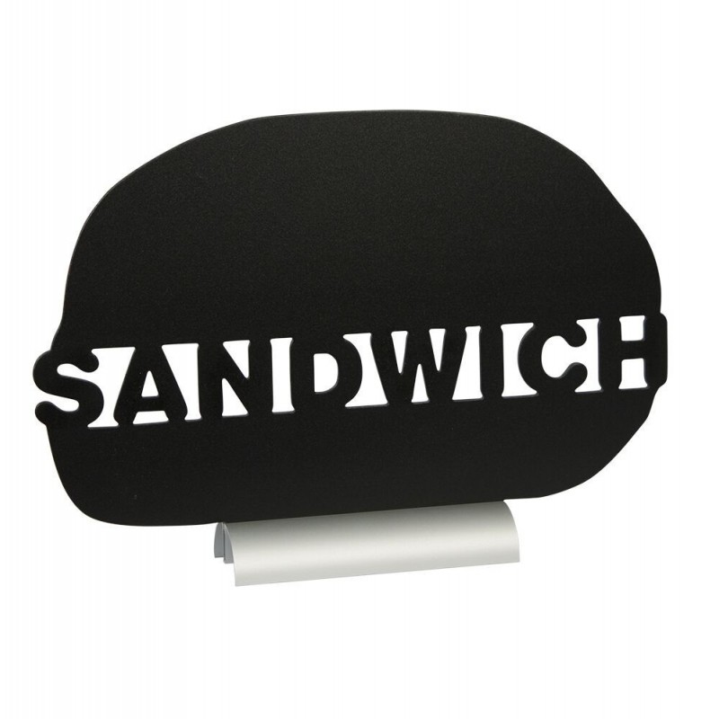 Ardoise de table "SANDWICH" socle alu SECURIT Salle Ardoise de table "SANDWICH" socle alu SECURIT Salle