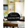 Ardoise de table "SANDWICH" socle alu SECURIT Salle