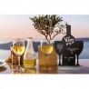 Ardoise de table "WINE" socle alu SECURIT Salle