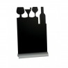 Ardoise de table "COCKTAIL" socle alu SECURIT Salle
