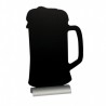 Ardoise de table "BEER" socle alu SECURIT Salle