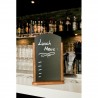 Ardoise de table "TOP" marron SECURIT Ardoises de table ELEGANT