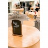 Ardoise de table "TOP" marron SECURIT Ardoises de table ELEGANT