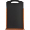 Ardoise de table "HANDLE" marron SECURIT Ardoises de table ELEGANT
