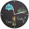 Ardoise murale CLOCK SECURIT Salle
