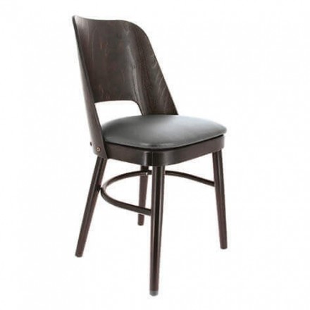 Lot de 2 chaises COLISÉE wengé  Chaises d'intérieur