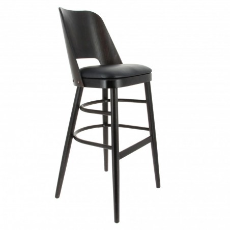 Chaise haute COLISÉE wengé LIGNE CHR INDOOR CHAIRS