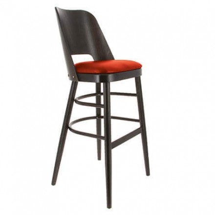 Chaise haute COLISÉE wengé  Chaises d'intérieur