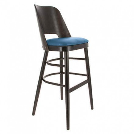 Chaise haute ATELIER wengé VALERO Chaises d'intérieur