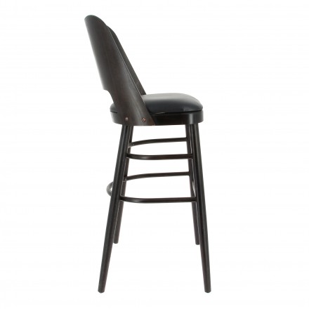 Chaise haute COLISÉE wengé  Chaises d'intérieur