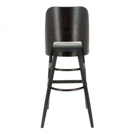 Chaise haute COLISÉE wengé LIGNE CHR INDOOR CHAIRS