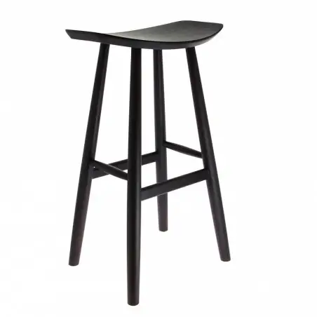 Tabouret de bar KYOTO wengé  Chaises d'intérieur