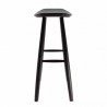 Tabouret de bar KYOTO wengé LIGNE CHR INDOOR CHAIRS