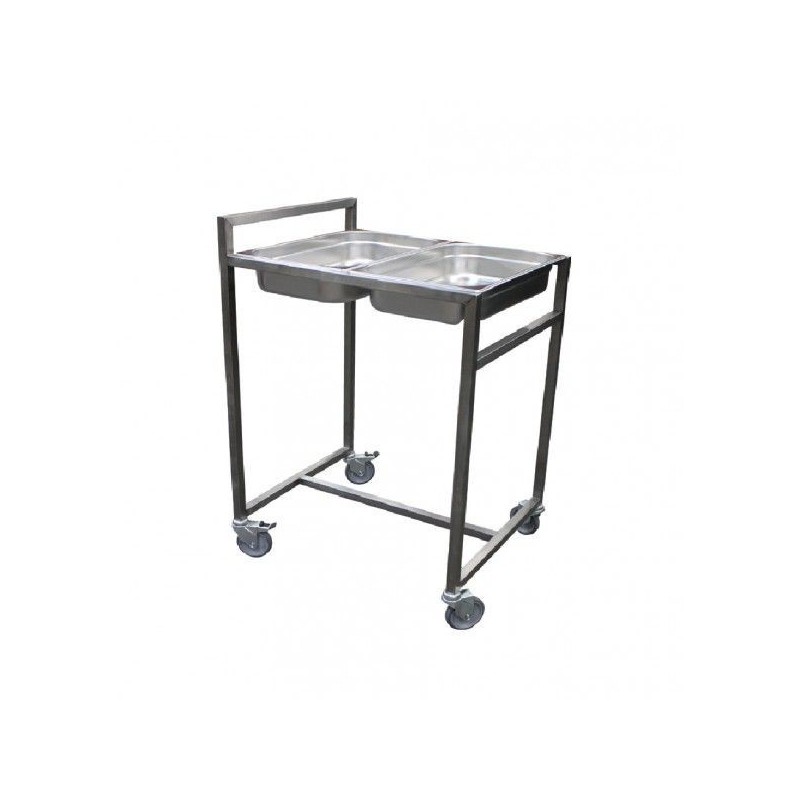 Chariot cuvier GN inox Chariots de transport Chariot cuvier GN inox Chariots de transport