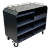 Metallic gray LANA sideboard LIGNE CHR Home