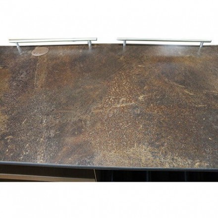 Metallic gray LANA sideboard  restaurant room