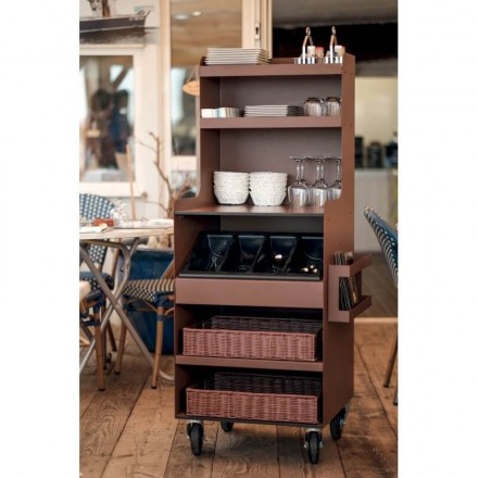 Vaisselier HANA | Rouille  Dessertes/vaisseliers extérieur