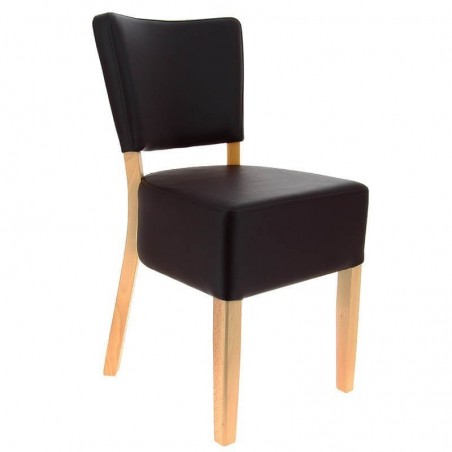 Lot de 2 chaises AMSTERDAM nature  Chaises d'intérieur