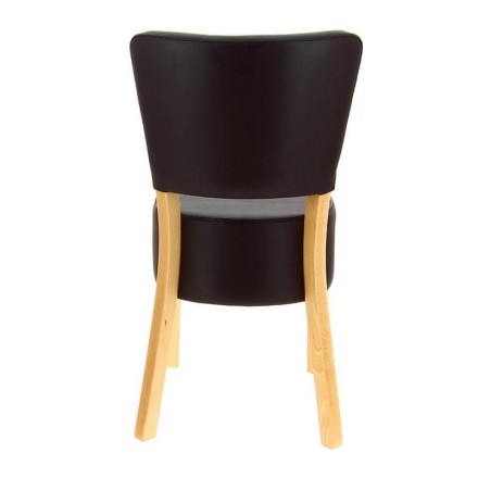 Lot de 2 chaises AMSTERDAM nature  Chaises d'intérieur