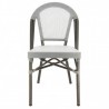 Chaise BIARRITZ gris  CHAISES EN TOILE/CORDE