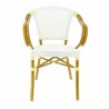 Fauteuil BIARRITZ écru  CHAISES EN TOILE/CORDE