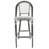 Chaise haute BIARRITZ gris  CHAISES EN TOILE/CORDE