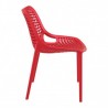 Chaise MONACO rouge VALERO Gamme MONACO