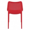 Chaise MONACO rouge VALERO Gamme MONACO