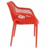 Fauteuil MONACO rouge VALERO Gamme MONACO