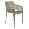 Fauteuil MONACO taupe VALERO Gamme MONACO
