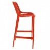 Chaise haute MONACO rouge VALERO Gamme MONACO