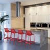 Chaise haute MONACO rouge VALERO Gamme MONACO