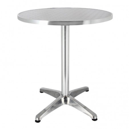 Table ronde BRUXELLES  CHAISES EN ALUMINIUM