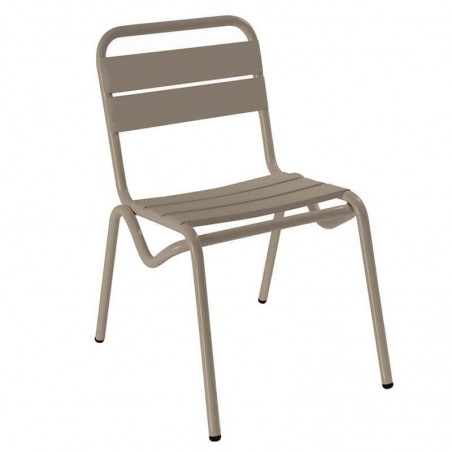 Chaise CASSIS taupe VALERO Gamme CASSIS