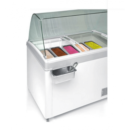 Vitrine à crèmes glacées vintage 394L TENSAI Vitrines à crèmes glacées