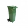 Poubelle verte 120L  Poubelles inox