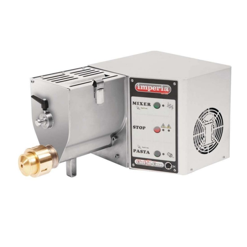 Machine à pâtes électrique Chef In Casa 8kg/h IMPERIA Machines à pâtes fraîches Machine à pâtes électrique Chef In Casa 8kg/h IMPERIA Machines à pâtes fraîches