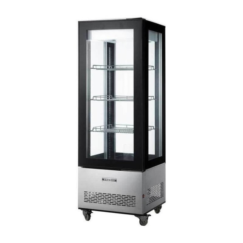 Vitrine réfrigérée 400L inox Vitrines réfrigérées Vitrine réfrigérée 400L inox Vitrines réfrigérées