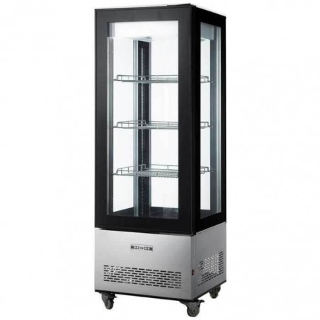 Vitrine réfrigérée 400L inox  Vitrines réfrigérées