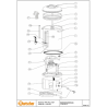 Bouton Reset A0ND038 BARTSCHER Pièces détachées BARTSCHER